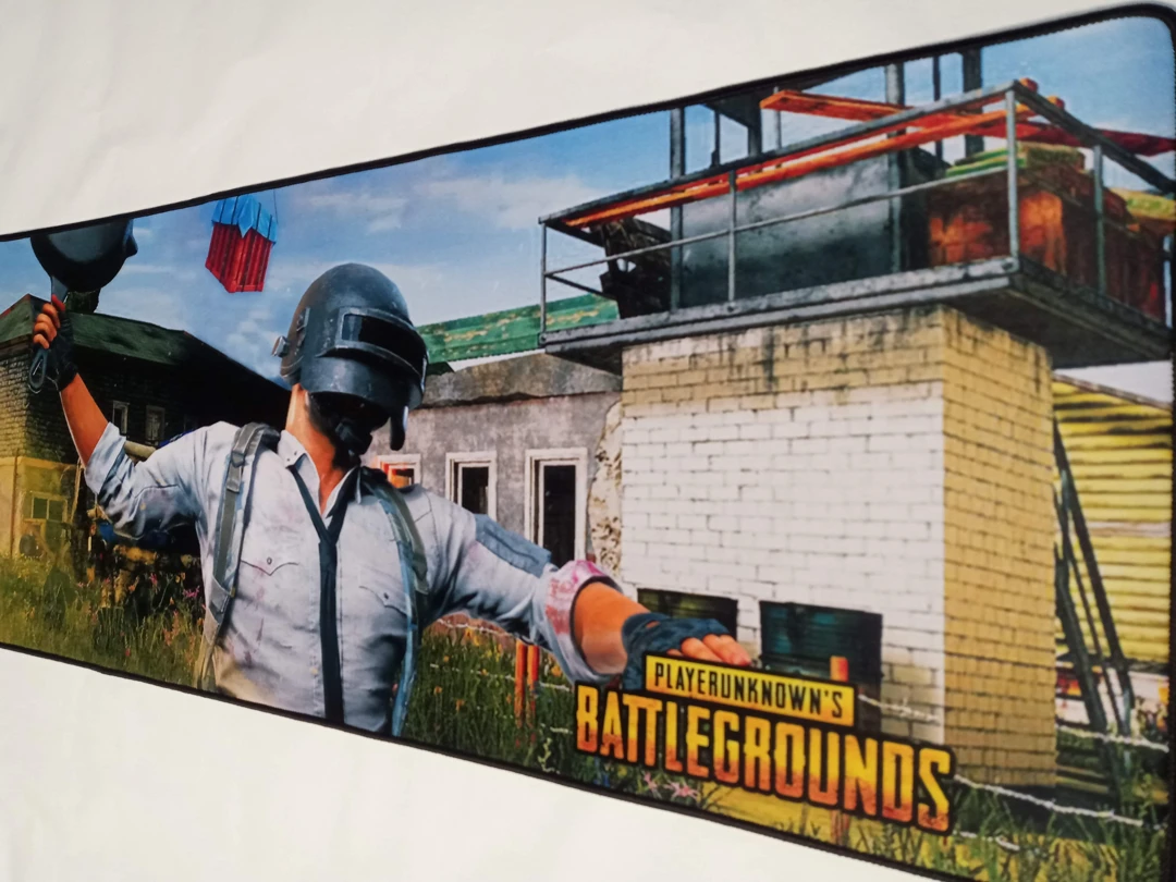 Коврик компьютерный игровой PUBG: BATTLEGROUNDS  30см х 80 см для мыши.