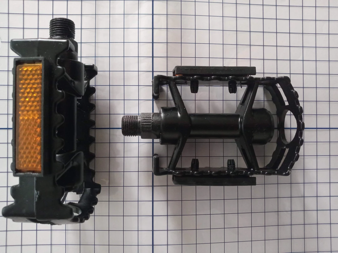 Алюминиевые педали с подшипниками на велосипед, педали велосипедные