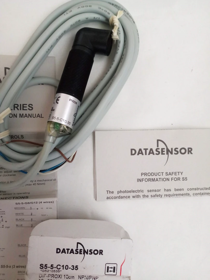 Оптический датчик с кабелем Datalogic S5-5-C10-35 Photoelectric Sensors 