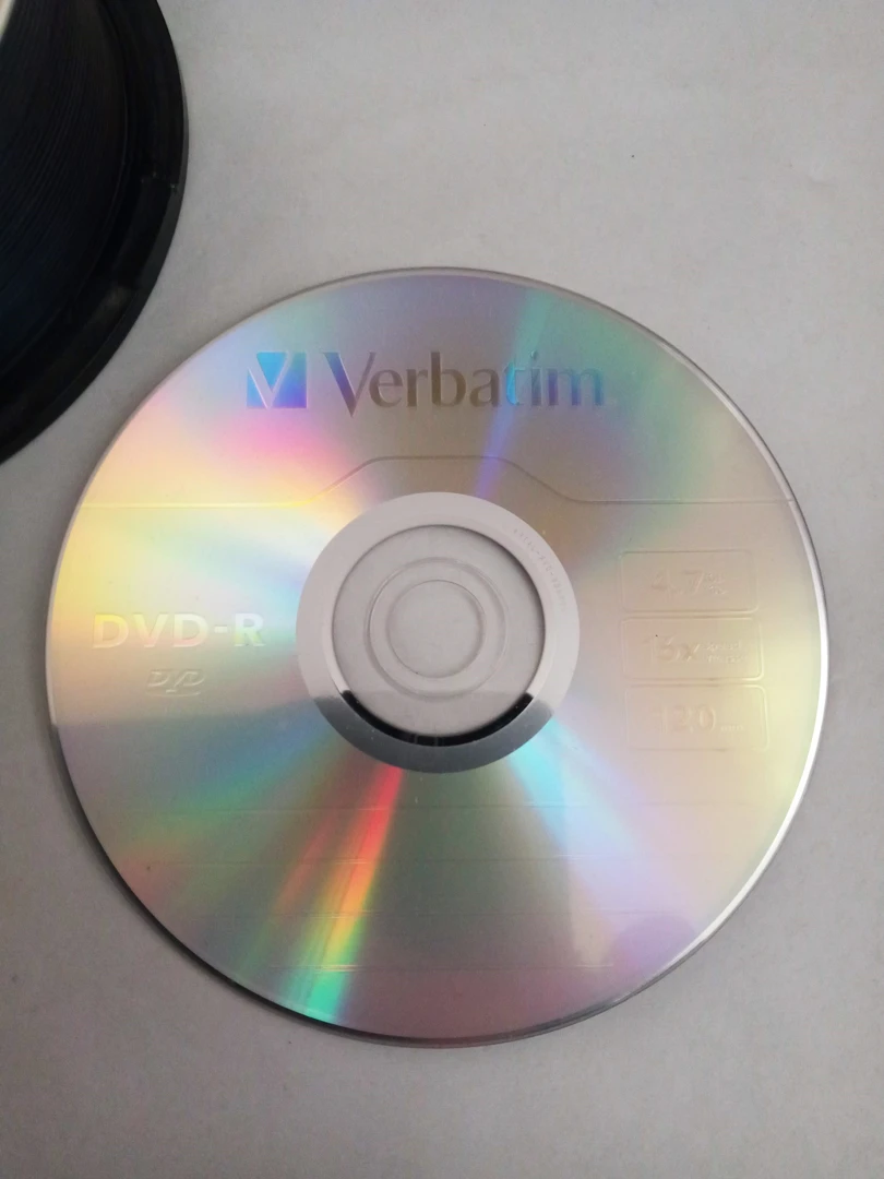 Диск Verbatim, болванки DVD-R 4.7 GB 16X оптический носитель информации для записи