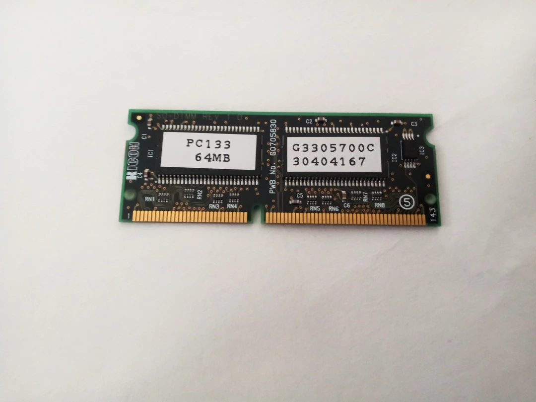 Память 64 MB SO-DIMM 144-pin PC-133 Printer-Memory Ricoh G3305700C для принтера