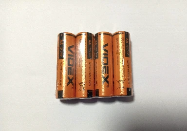 Батарейка LR6 Videx (блистер по 4 шт) AA, цена за 1шт