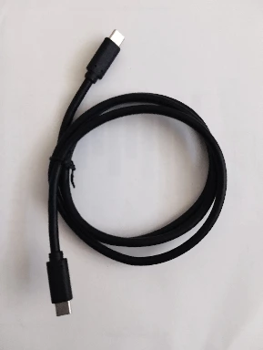 Кабель USB 3.1 Type-C to Type-C для зарядки ноутбука и планшета с быстрой зарядкой , черного цвета