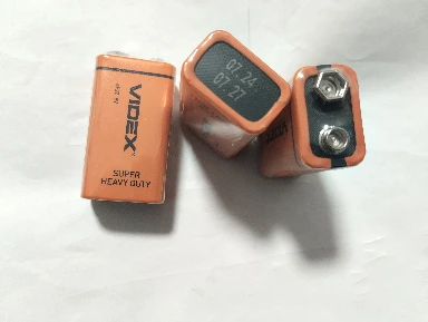 Батарейка Videx 6F22 9V Крона