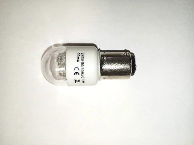 Лампочка LED B15\ BA15D двухконтактная для швейной машинки светодиодная лампа