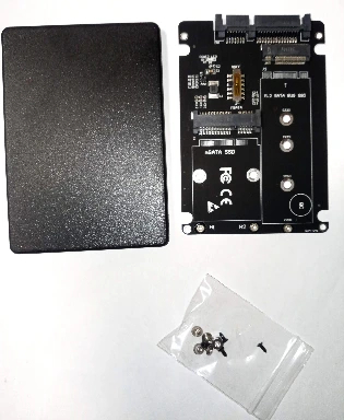 Карман переходник NGFF M.2 / mSATA SSD to 2.5" адаптер SATA3 SATA Adapter