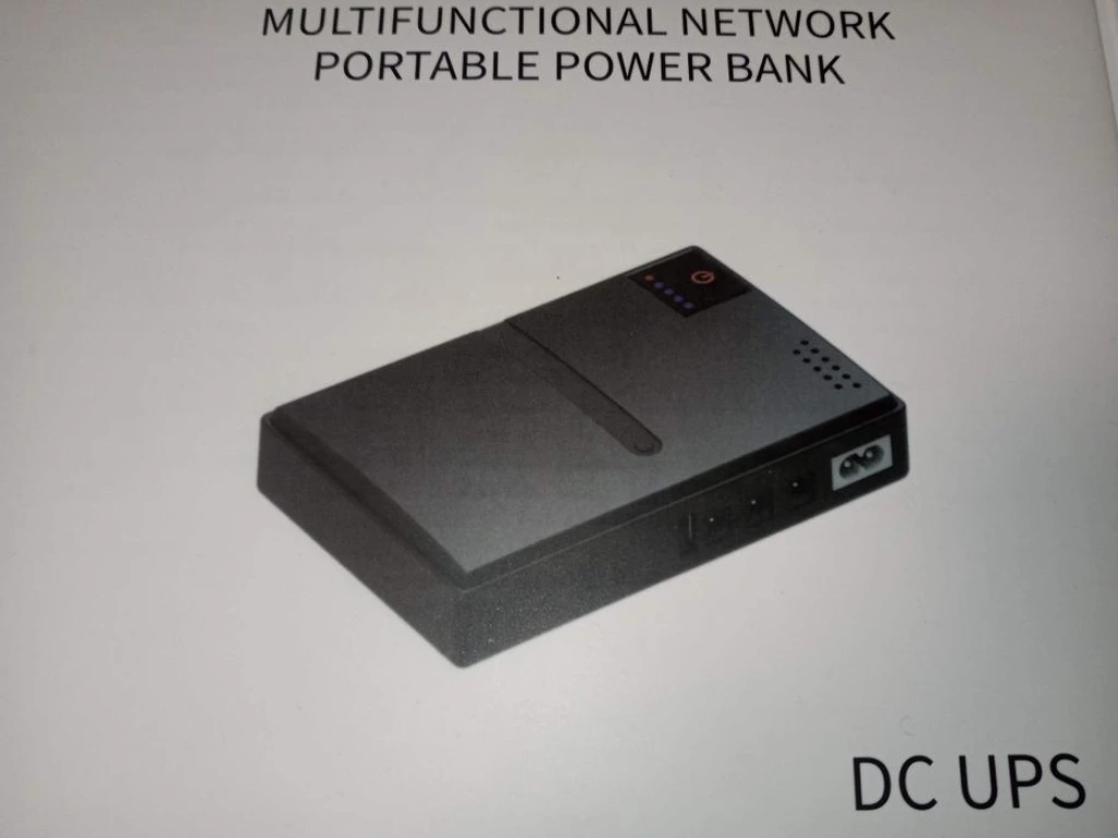 Mini UPS бесперебойного питания UPS, интернет-Powerbank Мини UPS для роутера ИБП 1018, 18w мини УПС