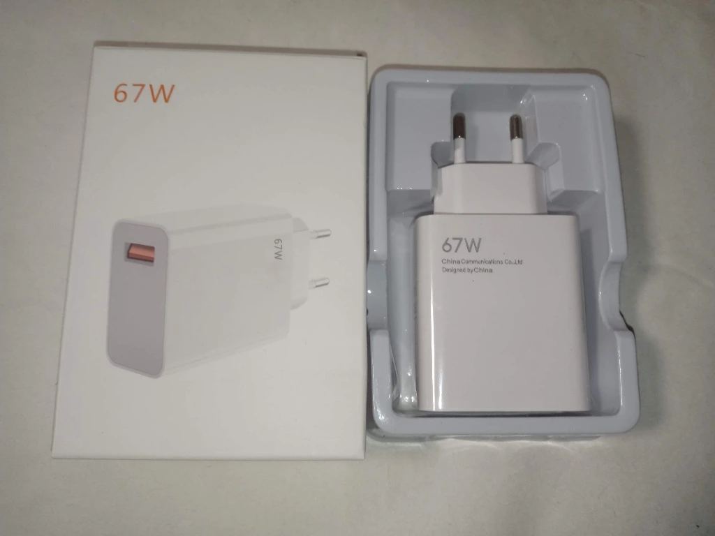 Зарядное устройство с быстрой зарядкой 67W адаптер блок питания USB Power Adapter Quick Charge