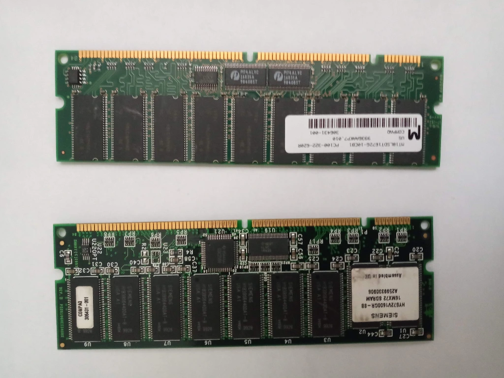 Б/У модуль памяти SDRAM серверная память 128MB память ECC